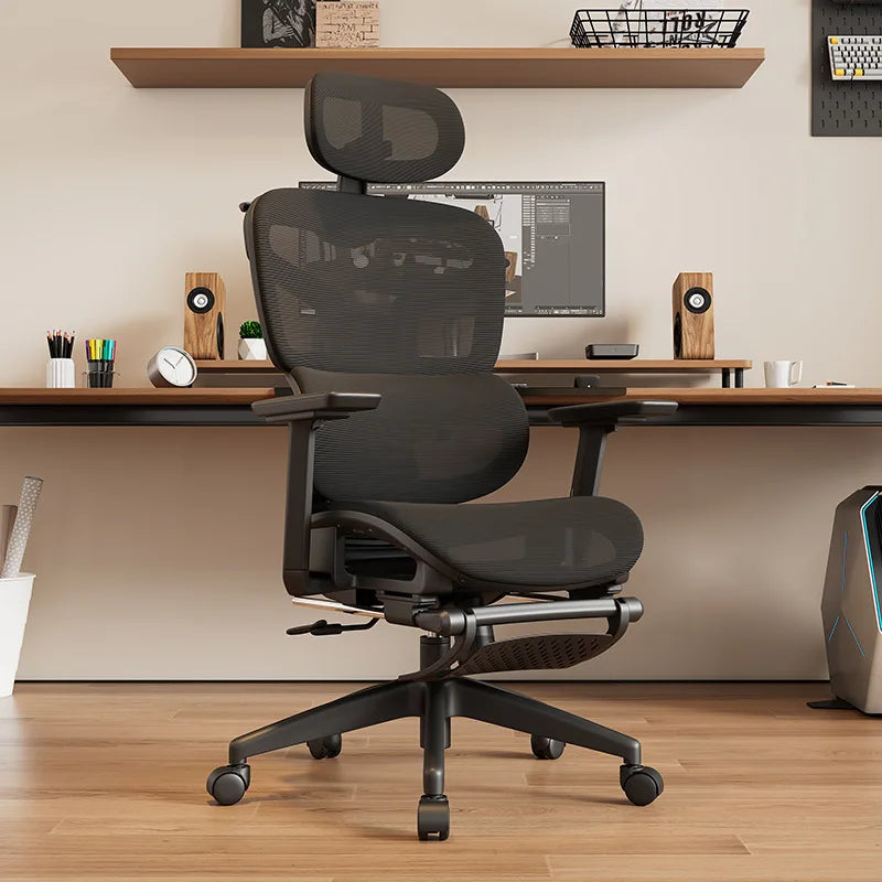Ergonomic Chair Lumbar Support Computer Chair Home Comfort for Long Sitting Adjustable Bureaustoel Household