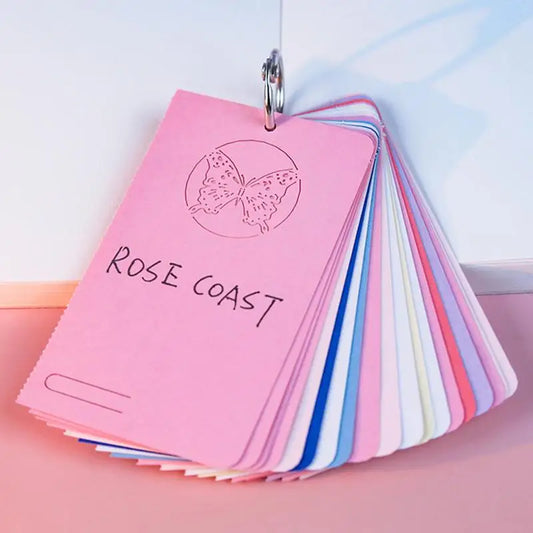 2025 Paper Carving Sticky Note Calendar Creative Rose Coast Time Piece Calendar 3D Memo Pad Calendar