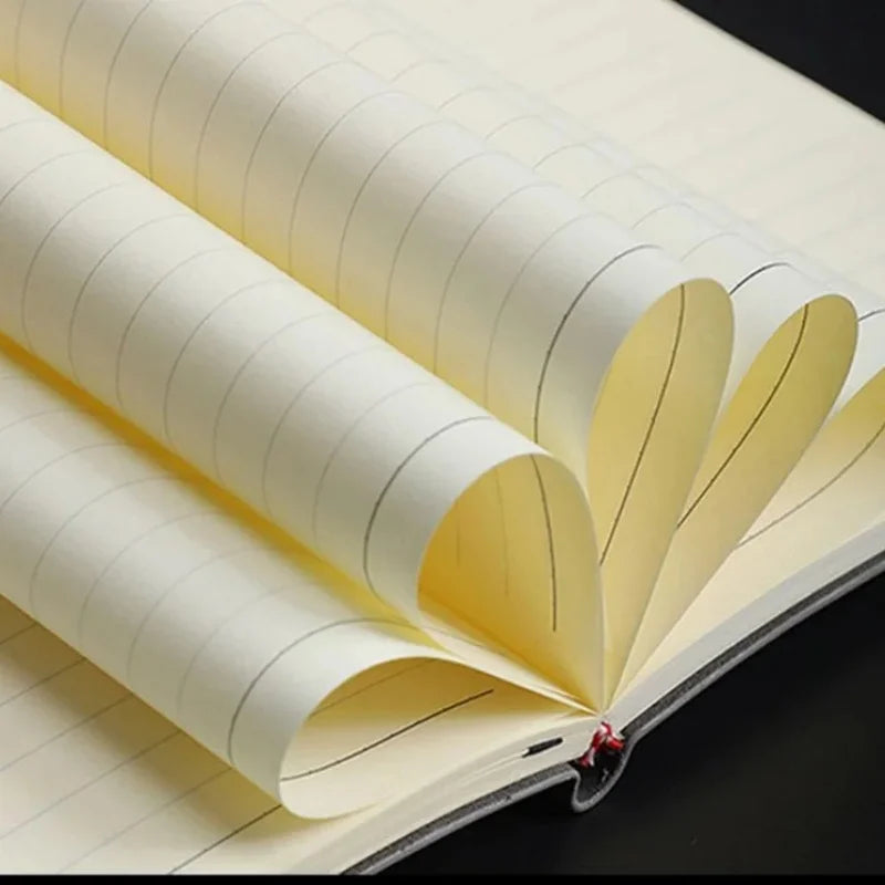 A5 A6 Sheepin Notebook Leather Office Journal Diary notepad Stationery Student Class lined NoteBook