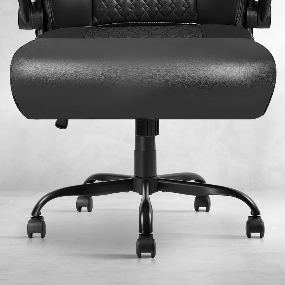Executive Office Chair,Heavy Duty Chair with Flip up Armrest,Ergonomic High Back Computer Gaming Chairs