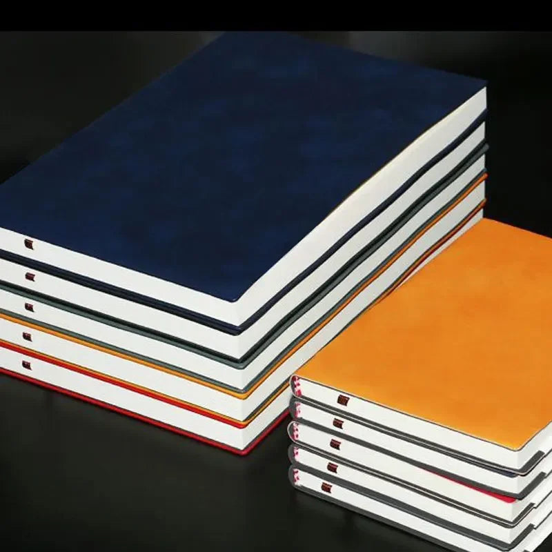 A5 A6 Sheepin Notebook Leather Office Journal Diary notepad Stationery Student Class lined NoteBook