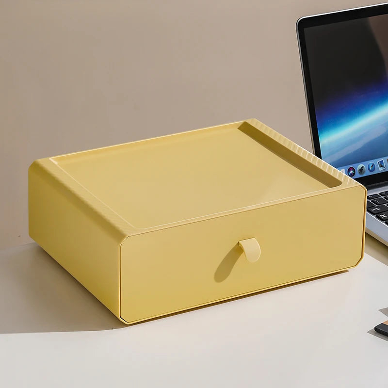 1 piece, drawer style office storage box, stationery and cosmetics sorting rack, desktop organizer