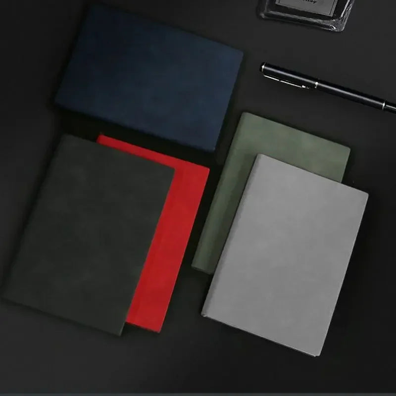 A5 A6 Sheepin Notebook Leather Office Journal Diary notepad Stationery Student Class lined NoteBook