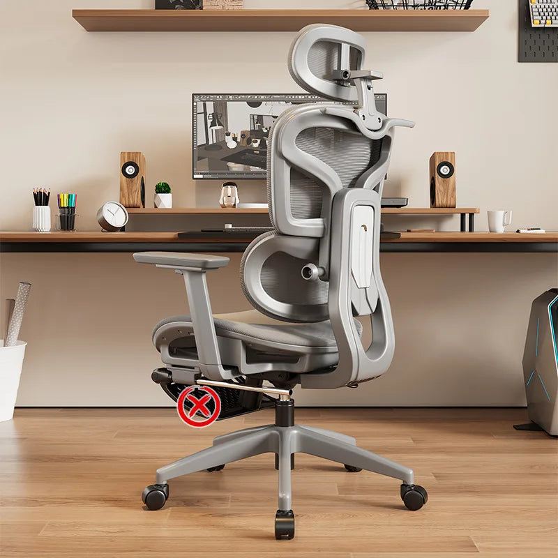 Ergonomic Chair Lumbar Support Computer Chair Home Comfort for Long Sitting Adjustable Bureaustoel Household
