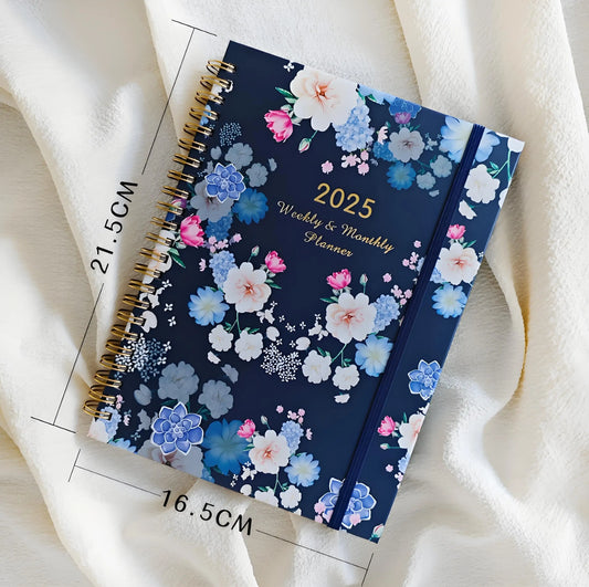 A5 Week Plan Book 2025 Coil Notebook Schedule Book Unique Best office  Best Calendars & Planners