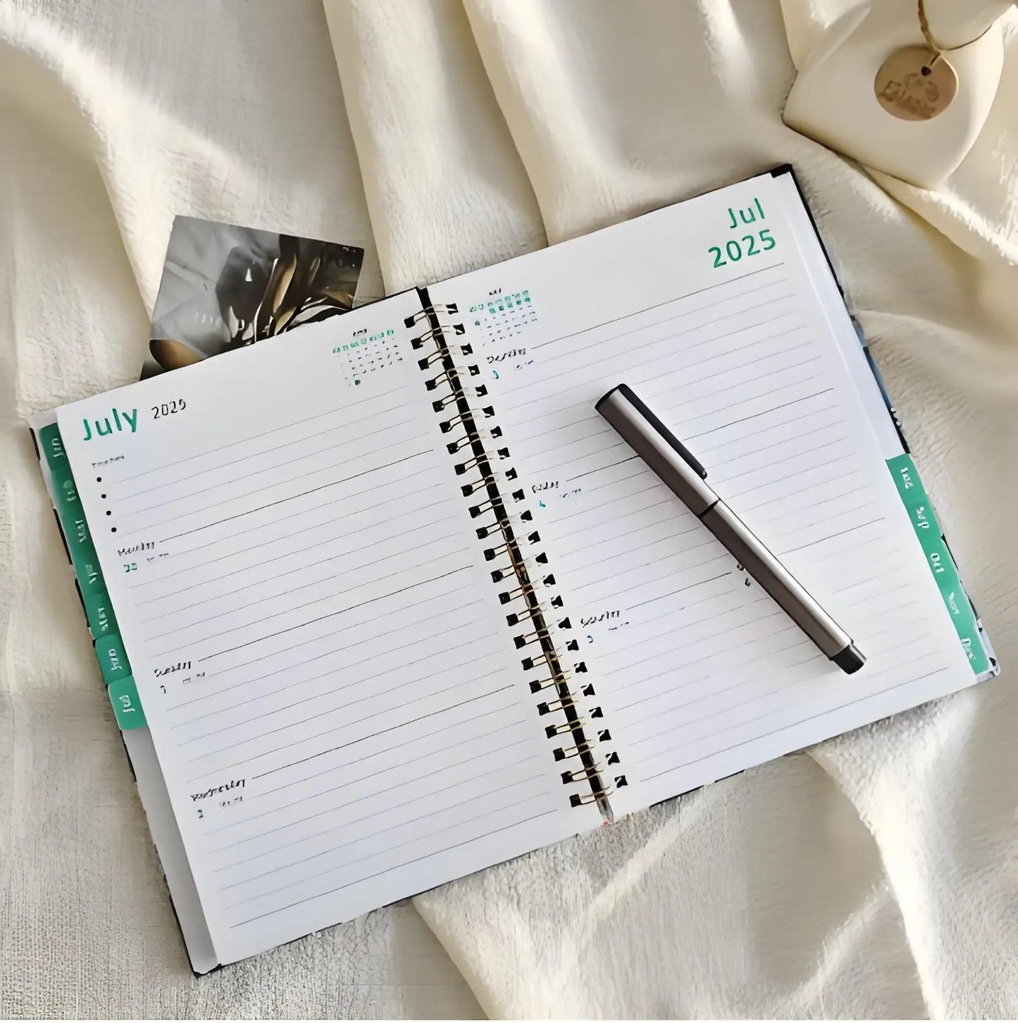 A5 Week Plan Book 2025 Coil Notebook Schedule Book Unique Best office  Best Calendars & Planners