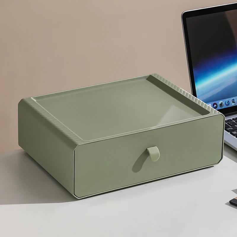 1 piece, drawer style office storage box, stationery and cosmetics sorting rack, desktop organizer