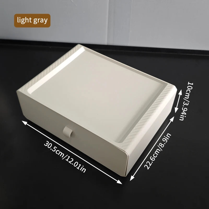 1 piece, drawer style office storage box, stationery and cosmetics sorting rack, desktop organizer